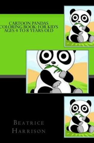 Cover of Cartoon Pandas Coloring Book