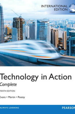 Cover of Technology in Action, plus MyITLab with Pearson eText