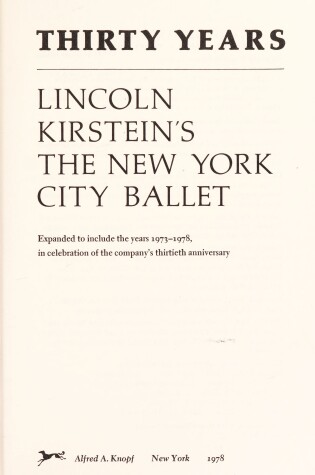 Cover of Thirty Years