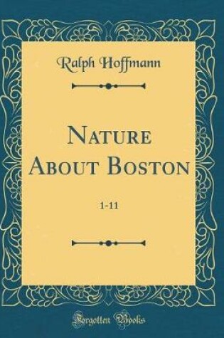 Cover of Nature about Boston