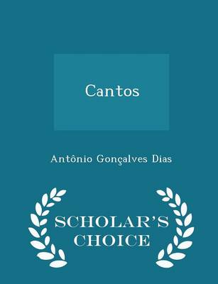 Book cover for Cantos - Scholar's Choice Edition