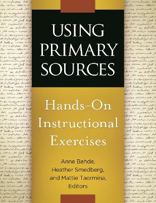 Book cover for Using primary sources