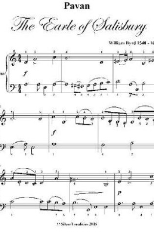 Cover of Pavan the Earle of Salisbury Easy Piano Sheet Music