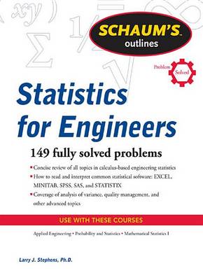 Cover of Schaum's Outline of Statistics for Engineers