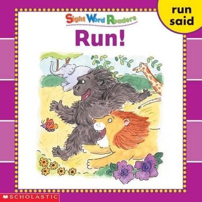 Cover of Sight Word Readers: Run!