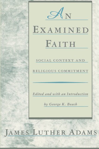 Cover of An Examined Faith