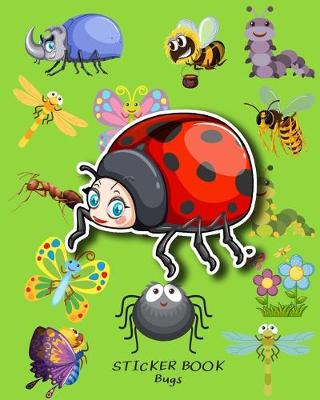Book cover for Sticker Book Bugs
