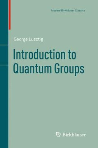 Cover of Introduction to Quantum Groups