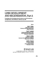 Book cover for Limb Development & Regeneration Pt A