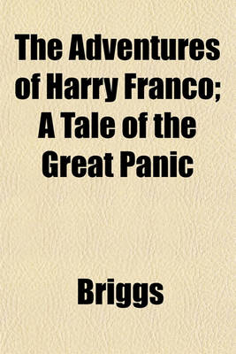 Book cover for The Adventures of Harry Franco