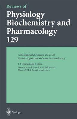 Book cover for Reviews of Physiology, Biochemistry and Pharmacology 129