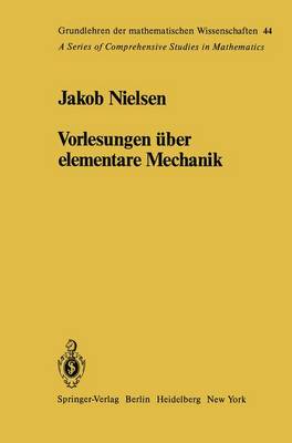 Book cover for Vorlesungen Uber Elementare Mechanik