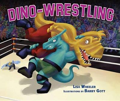 Book cover for Dino-wrestling Library Edition