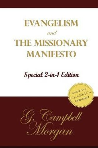 Cover of Evangelism and the Missionary Manifesto