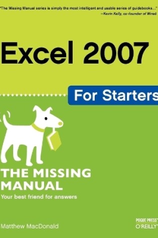 Cover of Excel 2007 for Starters