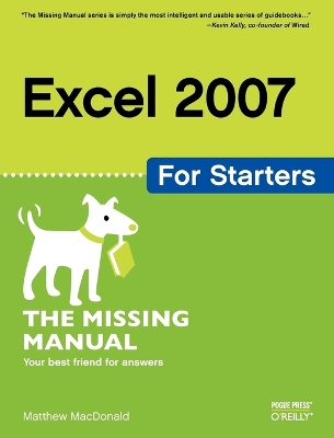 Book cover for Excel 2007 for Starters