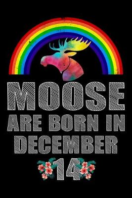 Book cover for Moose Are Born In December 14