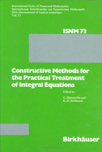 Cover of Constructive Methods for the Practical Treatment of Integral Equations