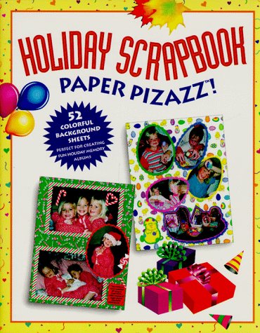 Book cover for Holiday Scrapbook Paper Pizazz!