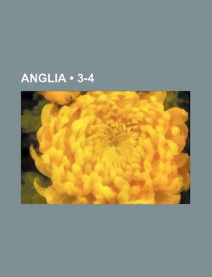 Book cover for Anglia (3-4)