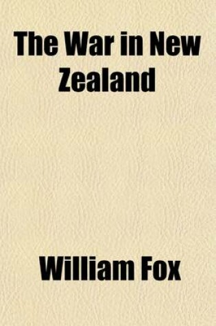 Cover of The War in New Zealand