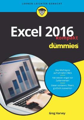 Book cover for Excel 2016 für Dummies kompakt
