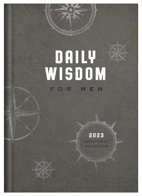 Book cover for Daily Wisdom for Men 2023 Devotional Collection