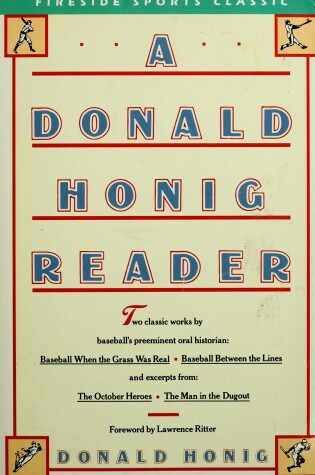 Cover of Donald Honig Reader