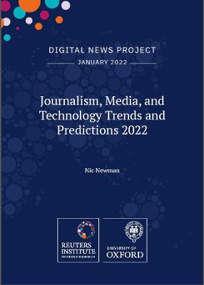 Book cover for Journalism, Media, and Technology Trends and Predictions 2022