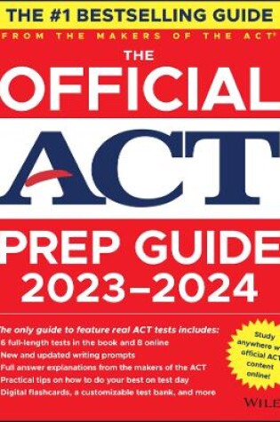 Cover of The Official ACT Prep Guide 2023-2024