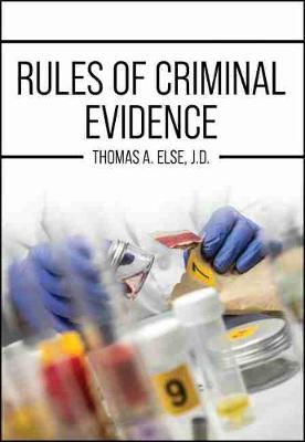 Book cover for Rules of Criminal Evidence