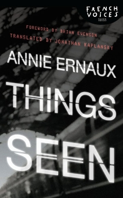Book cover for Things Seen