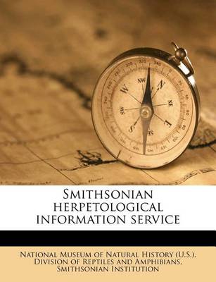 Book cover for Smithsonian Herpetological Information Service