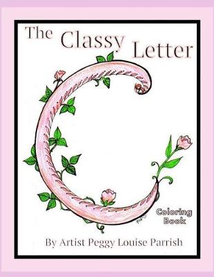 Book cover for The Classy Letter C Coloring Book
