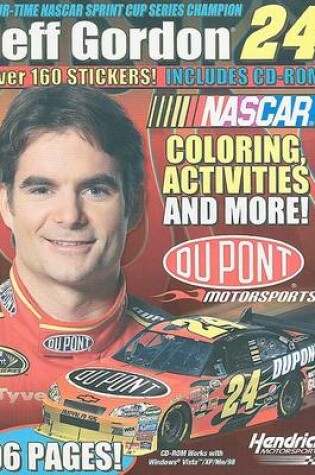 Cover of Jeff Gordon Coloring and Activity Book