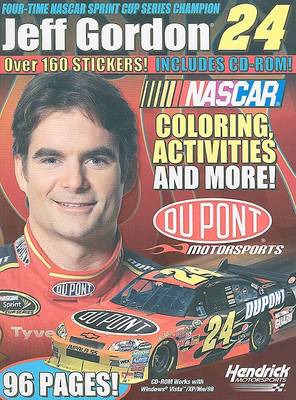 Cover of Jeff Gordon Coloring and Activity Book