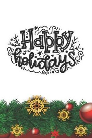 Cover of Happy Holidays Notebook