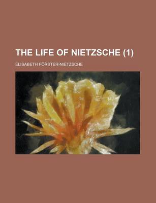 Book cover for The Life of Nietzsche (1)