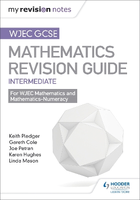 Book cover for WJEC GCSE Maths Intermediate: Revision Guide