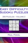 Book cover for Easy Difficulty Sudoku Puzzles Volume 2