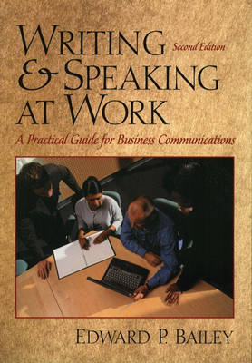 Book cover for Writing and Speaking at Work