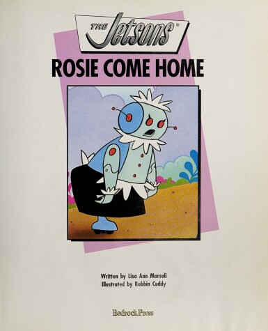 Book cover for The Jetsons: Rosie Come Home