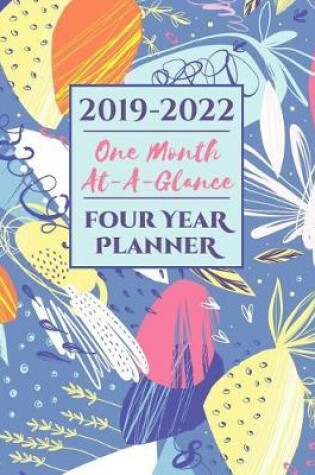 Cover of 2019-2022 Four Year Planner One Month At-A-Glance