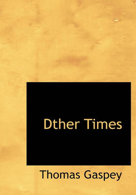 Book cover for Dther Times