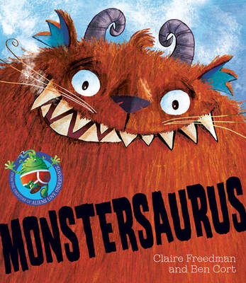 Book cover for Monstersaurus!