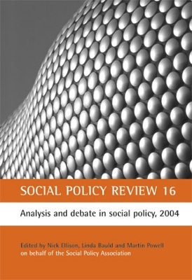 Cover of Social Policy Review 16