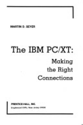 Cover of The IBM PC/XT