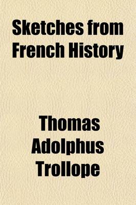 Book cover for Sketches from French History
