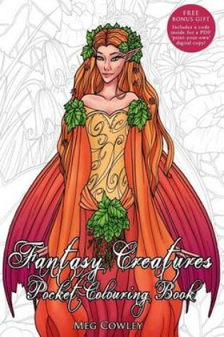 Cover of Fantasy Creatures Pocket Colouring Book