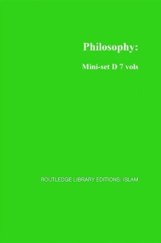 Cover of Philosophy: Mini-set D 7 vols